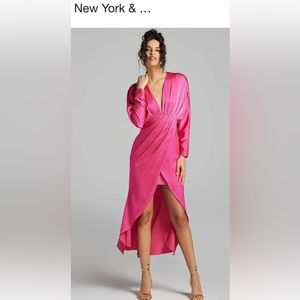 NY&CO - NWT Gabriel Union pink mermaid dress - XSmall